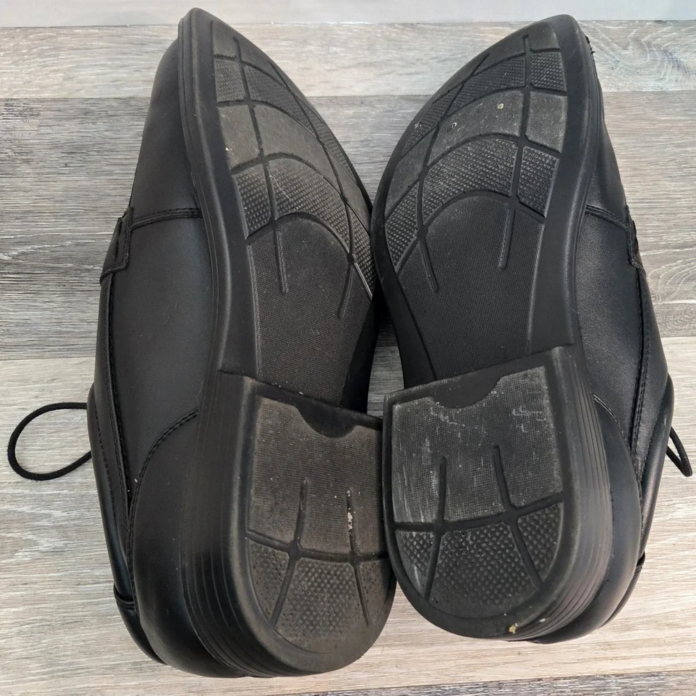 French‎ Shriner Mens Size 11M Black Leather Lace up shoes Raleigh